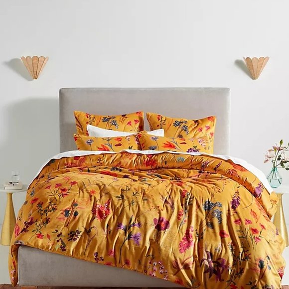 Anthropologie Other - Anthropologie Layne Velvet Quilt - King - New